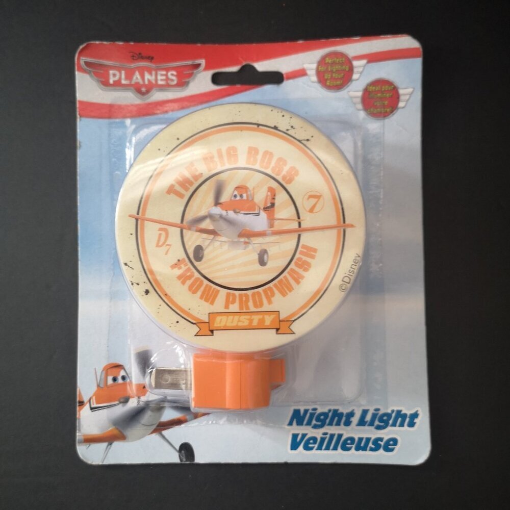 NIP Disney Planes Dusty The Big Boss from Propwash Plug In Night Light